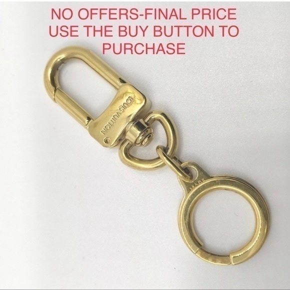 Louis Vuitton Chain Extender - Keyring - Picture 1 of 10